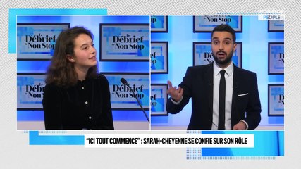 Le Débrief de Non Stop - Ici tout commence - Sarah-Cheyenne Santoni (Elodie) : comment elle s'est préparée à incarner une élève malvoyante