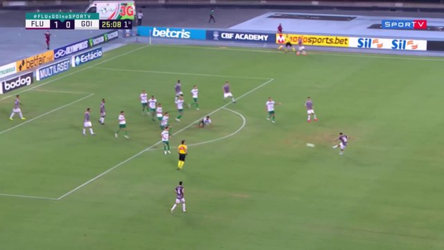 FLUMINENSE 3 x 0 Goiás - Brasileirão 2020 (32ª rodada)