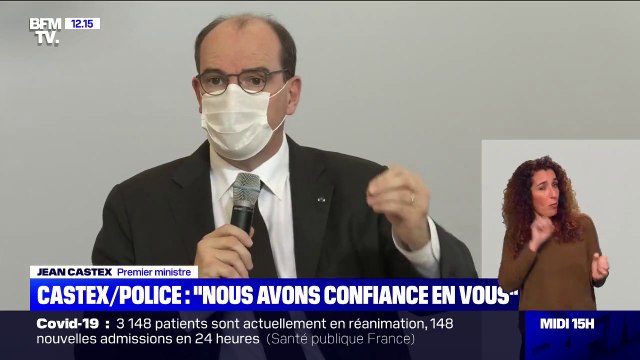 Jean Castex: L'immense majorité des forces de sécurité (...) respecte les lois de la République