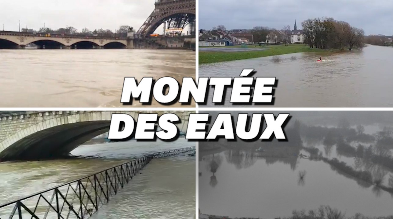 Après la tempête Justine, les images de ces cours d'eau français en crue