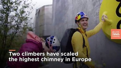 Would you dare to climb up this 360 metre chimney?