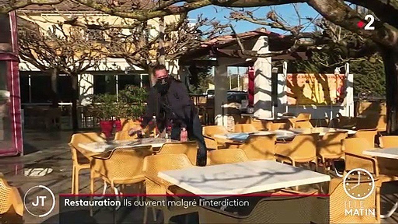 Restauration : des patrons ouvrent malgré les interdictions