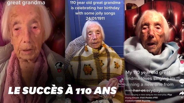 A 110 ans, Amy Hawkins fait sensation en chantant sur Tik Tok
