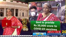 Budget 2021-22: Govt to provide Rs 35,000 crore to COVID-19 vaccines