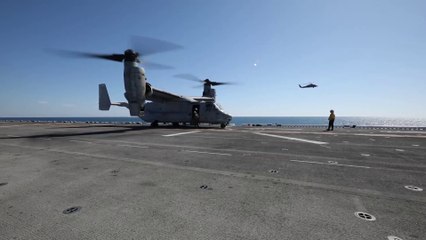 Flight Operations • USS Bataan (LHD 5) • Atlantic Ocean