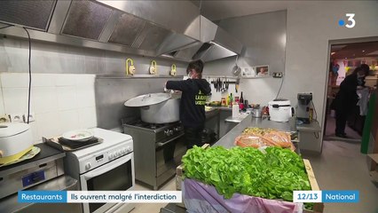 Coronavirus : des restaurateurs défient le gouvernement en ouvrant leurs établissements