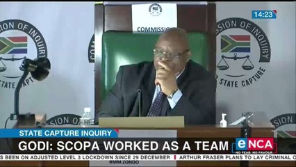 Godi says Scopa worked as a team
