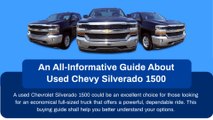 An All-Informative Guide About Used Chevy Silverado 1500