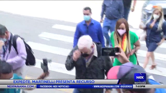 Expresidente Ricardo Martinelli presenta recurso - Nex Noticias