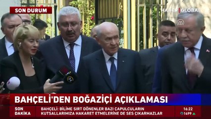 Son dakika! Devlet Bahçeli'den Boğaziçi Üniversitesi açıklaması