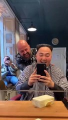 Barber Gives Man Surprise Dictator Doppelganger Haircut