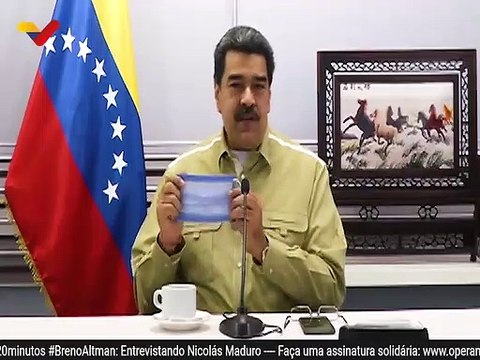 Presidente Maduro: Venezuela ha garantizado la disminución de contagios por COVID-19 a través del método 7+7