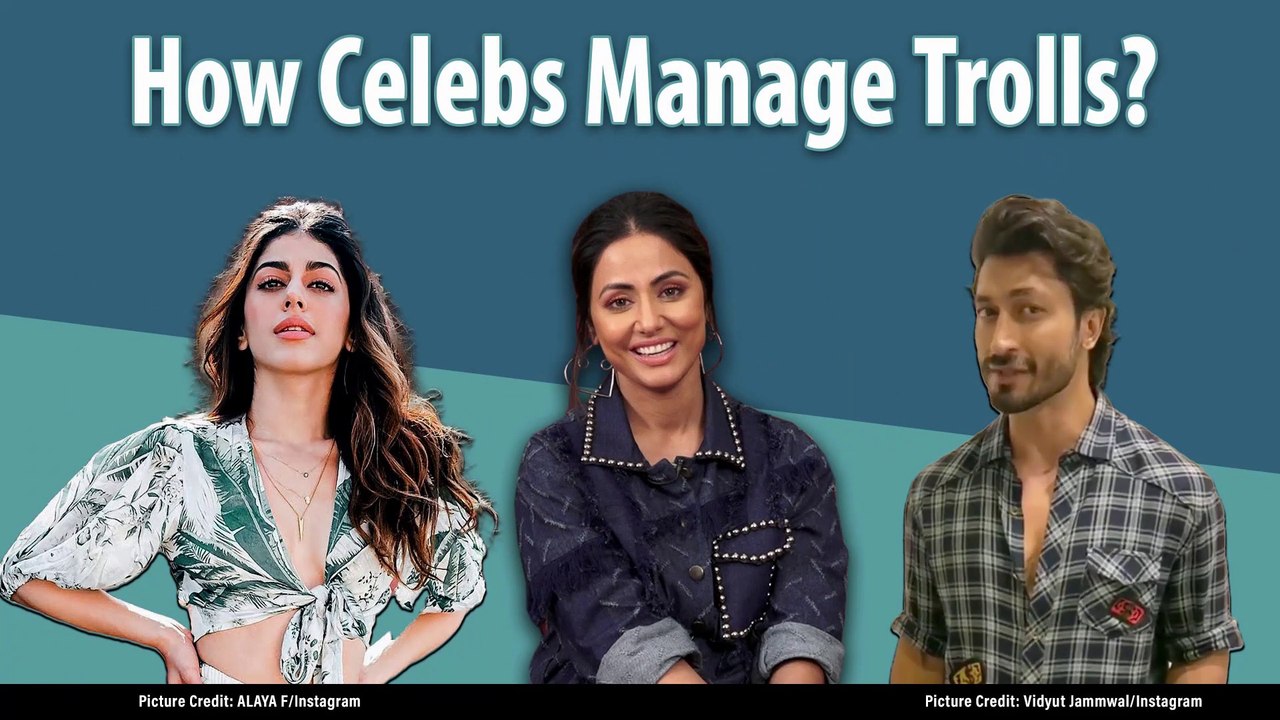 From Hina Khan To Vidyut Jammwal, Here's How Celebs Manage Trolls!