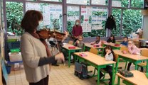 Mons - l'ORCW à l'école du Bois de Mons - initiation à la musique classique - ter