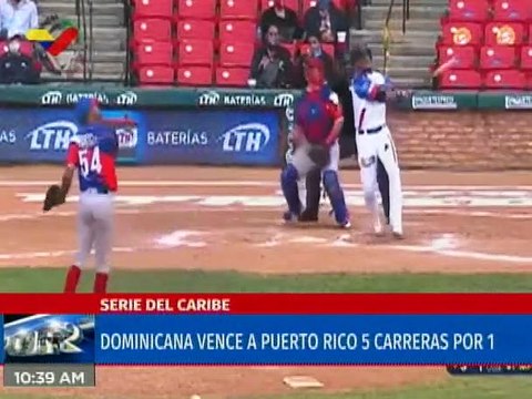 Deportes 01FEB2021 | Caribes de Anzoátegui cayó ante Federales de Chiriquí en la Serie del Caribe