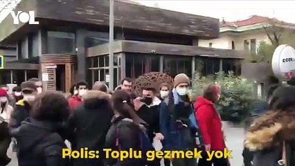 Üniversite öğrencilerini böyle gözaltına aldılar