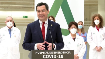 Télécharger la video: La Junta reabre el Hospital Militar de Sevilla para atender a pacientes covid