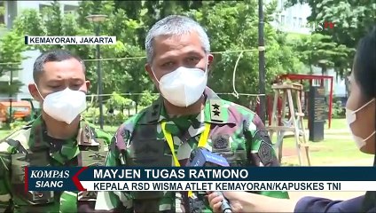 Total 3.520 Pasien Corona Dirawat di RS Wisma Atlet