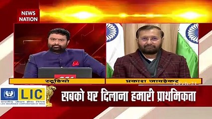 Union Minister Prakash Javadekar exclusive on News Nation on Budget