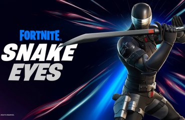 Fortnite adds G.I. Joe's Snake Eyes into the game