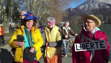 Pour nos libertés - Grand rassemblement Annecy - 24 janvier 2021