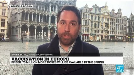 Vaccination in Europe: Pfizer/BioNTech to deliver 75 million doses in second quarter