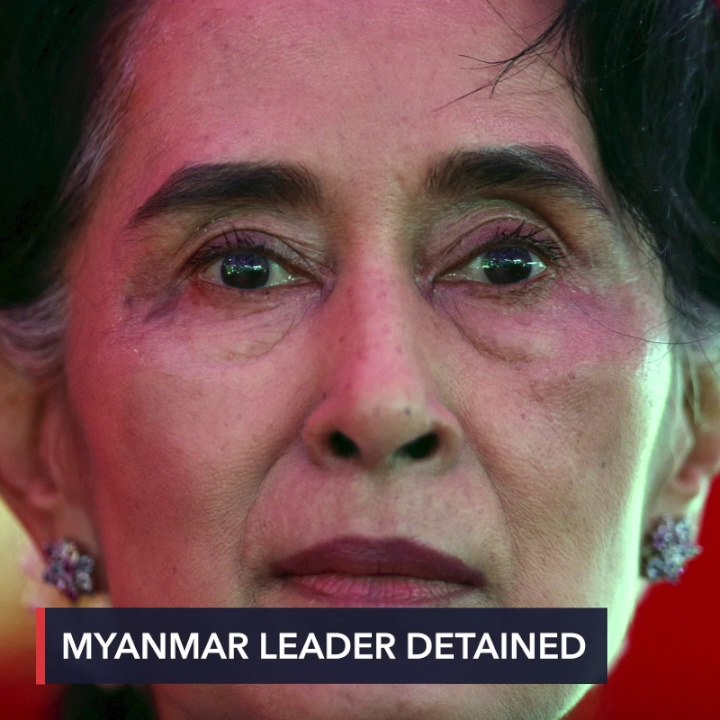 Myanmar military seizes power, detains elected leader Aung San Suu Kyi