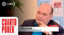 Rafael López Aliaga ofreció una entrevista exclusiva a Cuarto Poder | Cuarto Poder