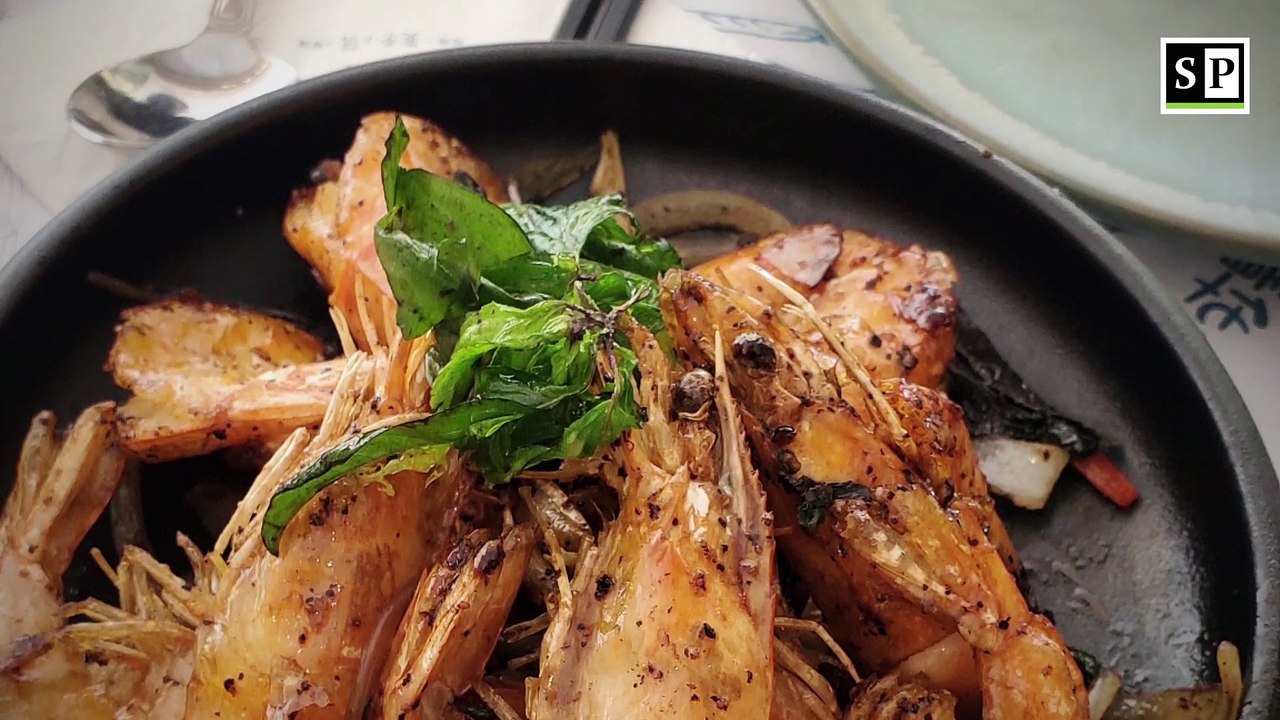 Food in Shenzhen; delicious lunch at a Vietnamese restaurant