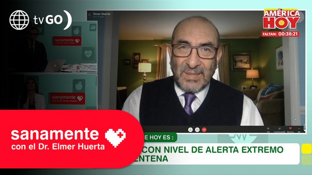 Ciudades con nivel de alerta extrema en cuarentena | Sanamente con el Doctor Elmer Huerta (HOY)