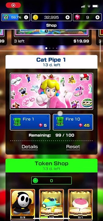 Mario Kart Tour - Cat Pipe 1 Pull (Cat Tour) | Another Garbage Reward