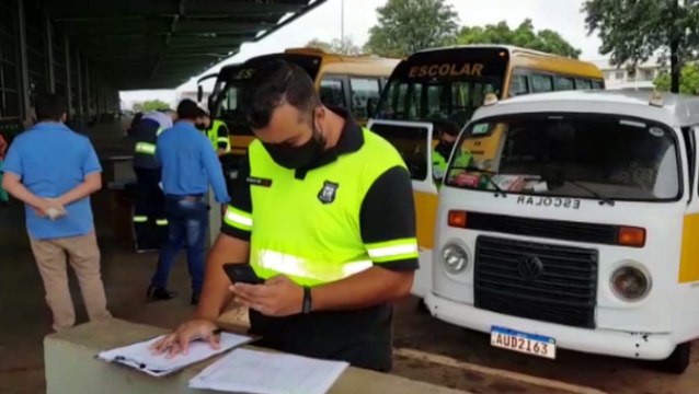 Transitar inicia vistoria em veículos do transporte escolar