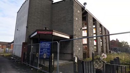 Demolition of Wigan Church