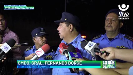 Despliegue policial en Managua al resguardo del inicio del ciclo escolar 2021
