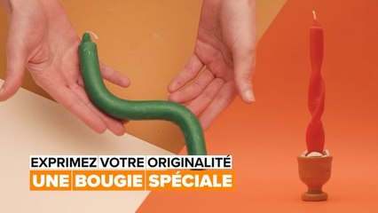 Déco de maison de rêve: les bougies torsadées