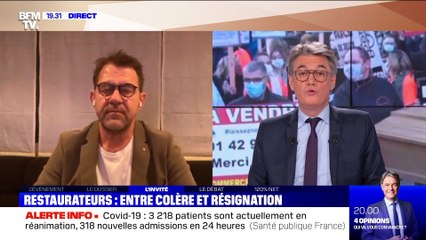 Michel Sarran: "on a des aides de l'État, mais ça ne suffit pas" - 01/02