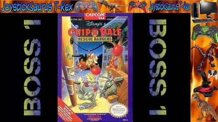 Chip 'n Dale Rescue Rangers NES (All Bosses) HD