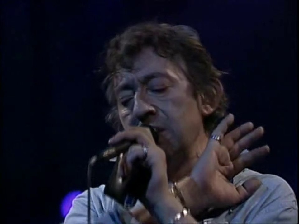 Serge Gainsbourg "Marilou sous la neige" Casino de Paris 1985