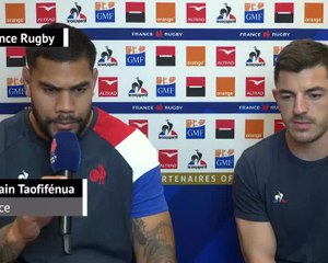 XV de France - Taofifénua : "On prend match par match"