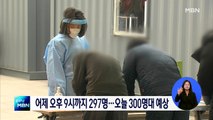 어제 오후 9시까지 297명 신규 확진…오늘 300명대 예상