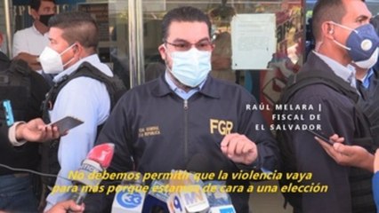 Fiscal salvadoreño pide evitar la violencia tras tiroteo a opositores