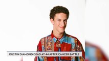 Dustin Diamond Dead at 44 After Cancer Battle