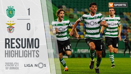 Highlights: Sporting 1-0 Benfica (Liga 20/21 #16)