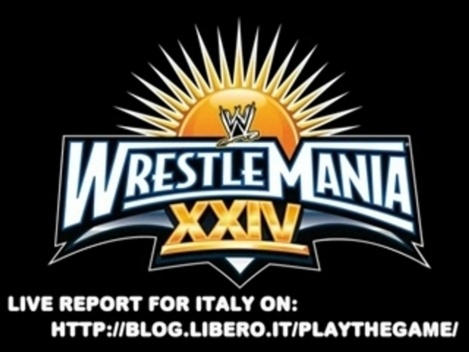 WWE WRESTLEMANIA 24 LIVE
