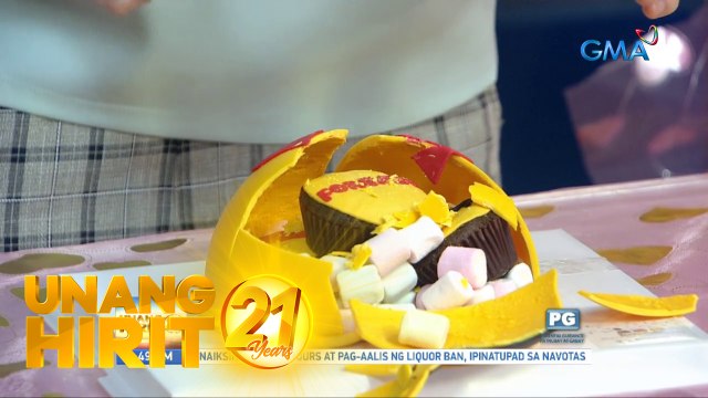 Unang Hirit: Chocolate Piñata Cakes for Valentine's day!