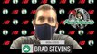 Brad Stevens Practice Interview | Celtics vs Warriors