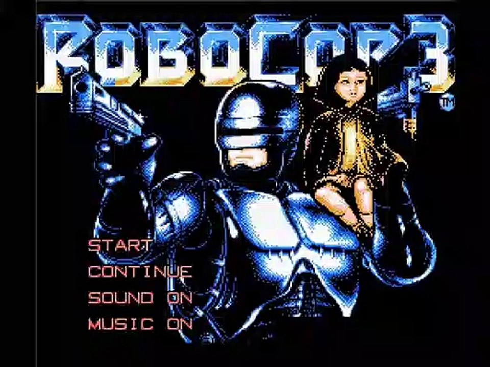 Stupid boss battles, Robocop 3 (NES)