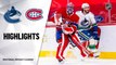 Canucks @ Canadiens 02/01/2021 | NHL Highlights