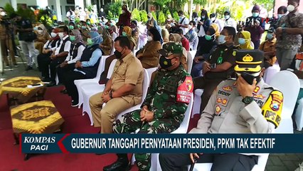 Jokowi Sebut PPKM Jawa-Bali Tidak Efektif, Ini Tanggapan Ridwan Kamil, Ganjar Pranowo & Khofifah