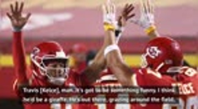 I'd be a wolf, Kelce's a giraffe! - Chiefs QB Mahomes